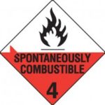 Class 4.2 Dangerous Goods Warning Triangle Class 4.2 Dangerous Goods Warning Triangle