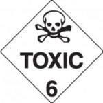 Class 6.1 Dangerous Goods Warning Triangle Class 6.1 Dangerous Goods Warning Triangle