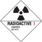 Class 7.1 Dangerous Goods Warning Triangle Class 7.1 Dangerous Goods Warning Triangle